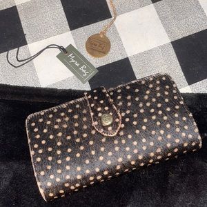 Deer print polka doted Myra Wallet